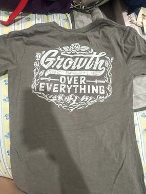 The Lift Box Growth Over Everything Graphic T-Shirt